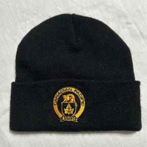 Canadian Pacific Railway Beanie with Beaver Logo
