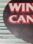 Cool Vintage Canadian Whisky Advertising Mirror