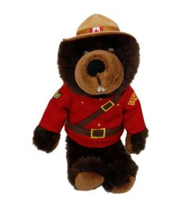 RCMP Bucky Beaver Plush Mountie Stuffed Animal