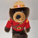 RCMP Bucky Beaver Plush Mountie Stuffed Animal