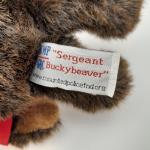 RCMP Bucky Beaver Plush Mountie Stuffed Animal
