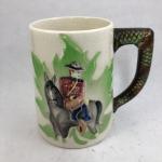 Vintage Canadian Mountie Coffee Mug Souvenir
