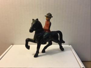 Royal Canadian Mounted Police Iron "Mountie" Figurine