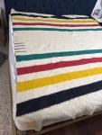 Hudson’s Bay Vintage Wool Blanket - 90"x72