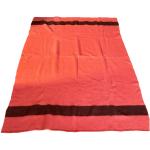 Red and Black Wool Vintage Trade Blanket 85x64
