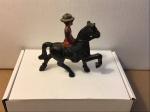 Royal Canadian Mounted Police Iron "Mountie" Figurine
