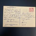 Canadian Mountie Pancake Bay Postcard - 1967