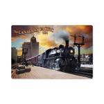 Canadian Pacific Vintage Metal Sign 18x12