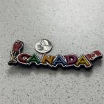 RCMP Canadian Mountie Puffy Rubber Fridge Magnet
