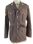 RCMP Brown Uniform Jacket and Shirt, Size 40