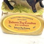 Hudson's Bay 1970 Porcelain Decanter Bottle