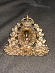 Royal Canadian Mounted Police Gold Cap Badge