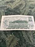 1973 Canadian Dollar Bill featuring Queen Elizabeth II
