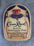 Crown Royal Vintage Whisky Advertising Sign