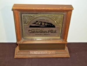 Vintage Canadian Mist Whiskey Advertising Wall Mirror
