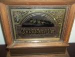 Vintage Canadian Mist Whiskey Advertising Wall Mirror