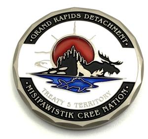 G17 Royal Canadian Mounted Police Grand Rapids Detachment Challenge Coin