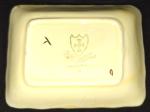 VTG VANCOUVER BOVEY POTTERY ROYAL CANADIAN POLICE MOUNTIE SOUVENIR TRINKET DISH