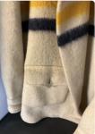 VTG 70’s Hudson's Bay 100% Wool Point Blanket Jacket Coat Size Medium/Large