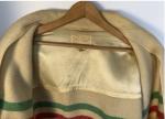 VTG 70’s Hudson's Bay 100% Wool Point Blanket Jacket Coat Size Medium/Large