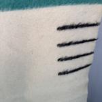 Vtg Hudson Bay Blanket 4 Point Wool Gold Tag Whipstitch Twin England 68x90  Y44