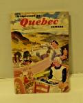 La Province de Quebec Canada Vintage Travel Guide English/French (Corbett)