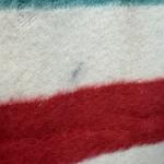 Vtg Hudson Bay Blanket 4 Point Wool Gold Tag Whipstitch Twin England 68x90  Y44