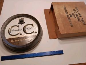 Canadian Club Vintage Advertising Sign - "The Best