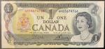 1973 Canada One Dollar Banknote Vintage Gift