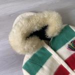 Hudson's Bay Striped Wool Hooded Parka S/M