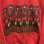 RCMP Marc Tetro Red Sweatshirt Vintage Gift