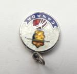 Sterling Silver Enamel RCMP Mountie Charm