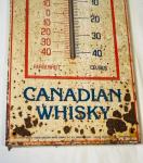 Vintage Canadian Mist Whisky Thermometer from the 70s