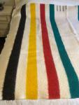 Set of 2 Vintage Hudson's Bay Blankets