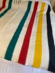 Set of 2 Vintage Hudson's Bay Blankets