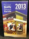 2013 Canadian McDonald's Pocket Guide