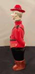 Canadian Mountie Vintage Ceramic Decanter