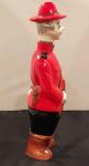 Canadian Mountie Vintage Ceramic Decanter