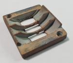 Canadian National Railways Brass Ticket Dater Stamp