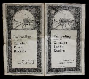 1923 Canadian Rockies Railroad Tunnels Brochure