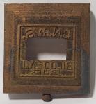 Vintage Canadian Railways Brass Ticket Dater Stamp