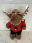 RCMP Moose Plush Toy - Canadian Mounted Police