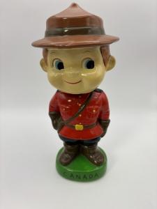 Canadian Mountie Bobblehead Collectible Figure
