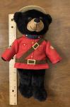Set of 3 RCMP Plush Dolls: Mountie, Bear, Moose