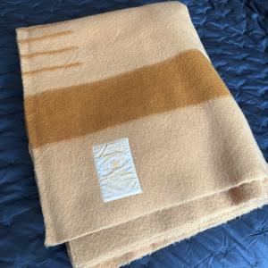 Hudson’s Bay 4 Point Gold Wool Blanket