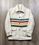 60s Vintage Hudson Bay Wool Coat Size 44