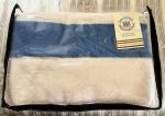 Hudson's Bay Wool Blanket with Blue Stripes