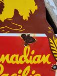 Vintage Canadian Pacific Railway Porcelain Sign