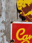 Vintage Canadian Pacific Railway Porcelain Sign