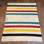 Hudson's Bay Vintage 4 Point Wool Blanket